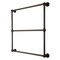 Kingston Brass 36" x 32" Wall Mount Towel Rack, Oil Rubbed Bronze DTM32363ORB - alternate 1